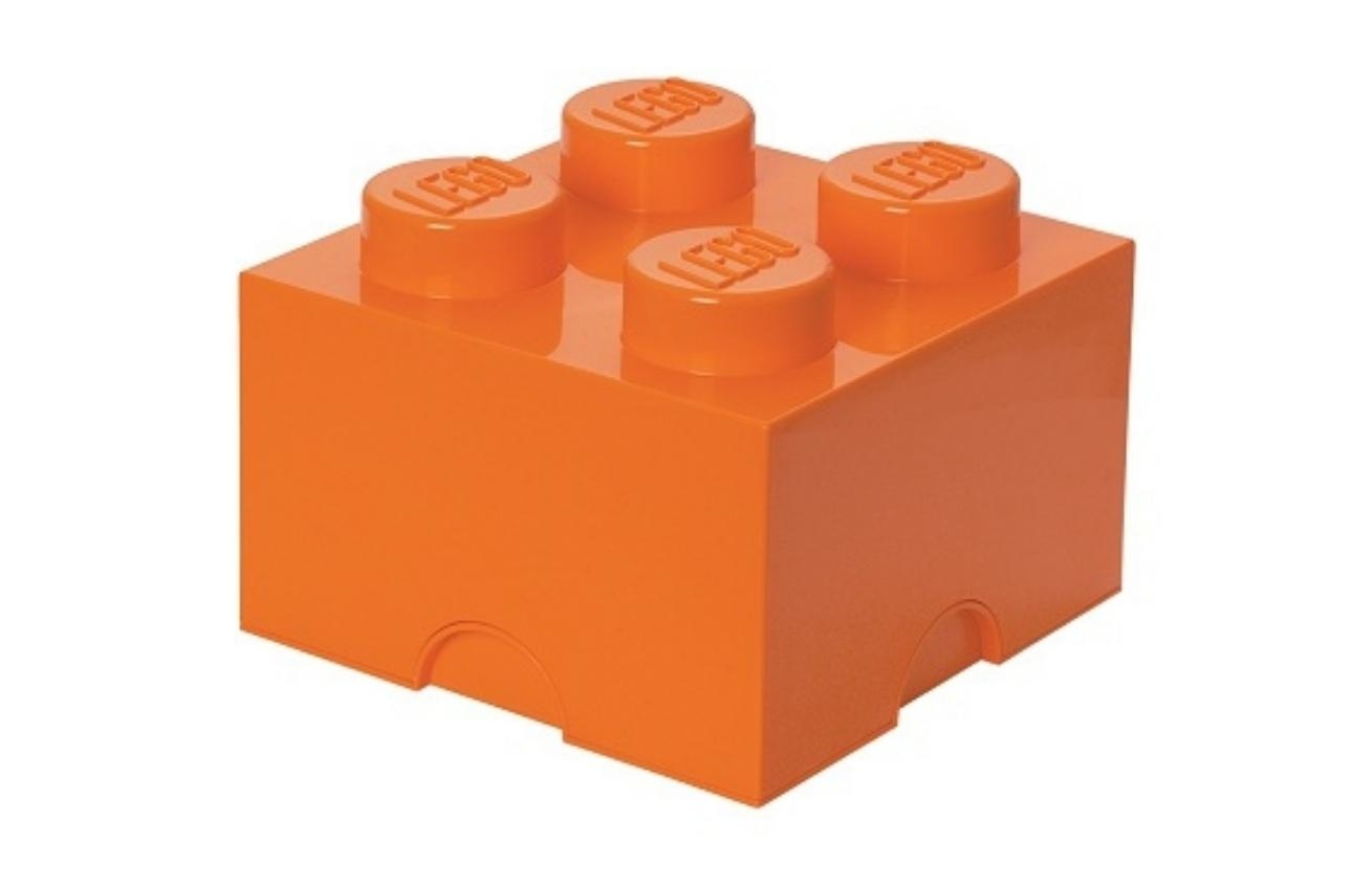 Oranžový úložný box LEGO® Smart 25