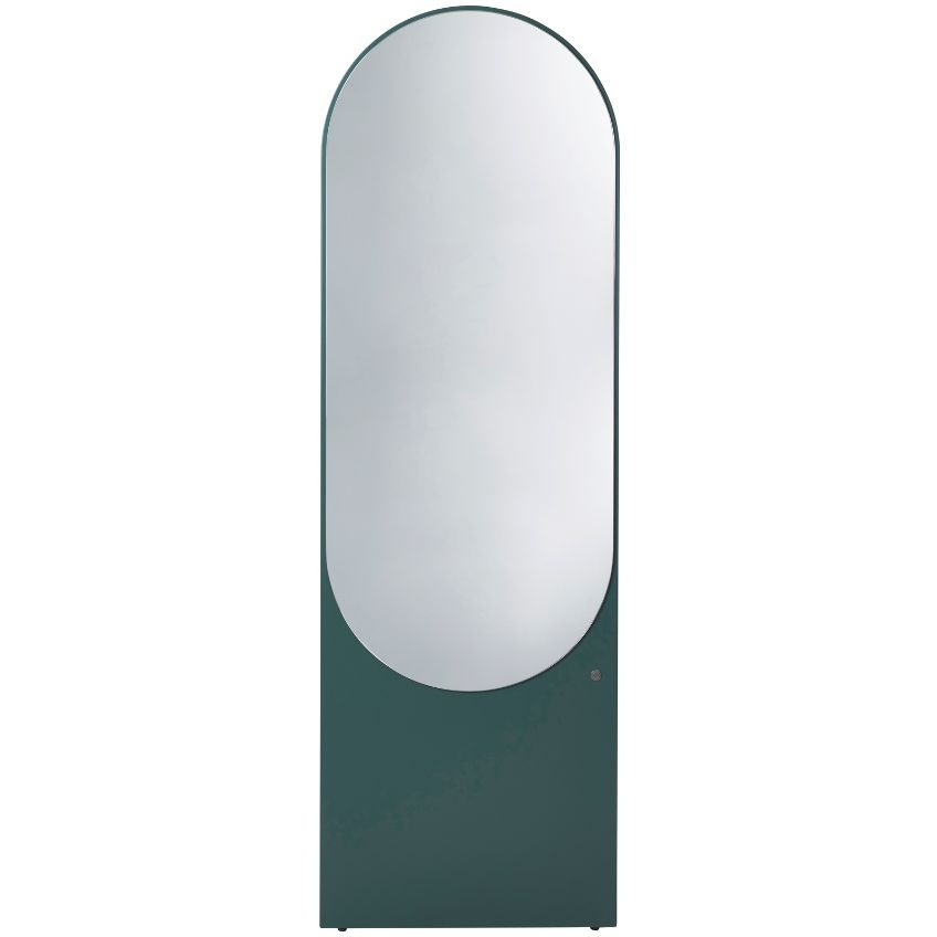 Tmavě zelené stojací zrcadlo Tom Tailor Color