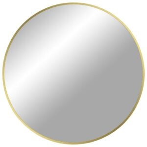 Nordic Living Zlaté kulaté závěsné zrcadlo