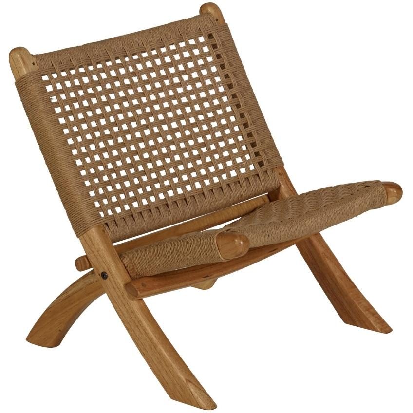Dřevěná skládací dětská židlička