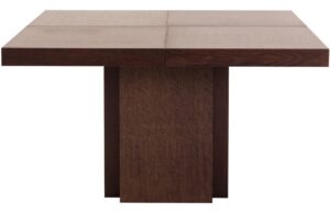 Hnědý dřevěný jídelní stůl TEMAHOME Dusk