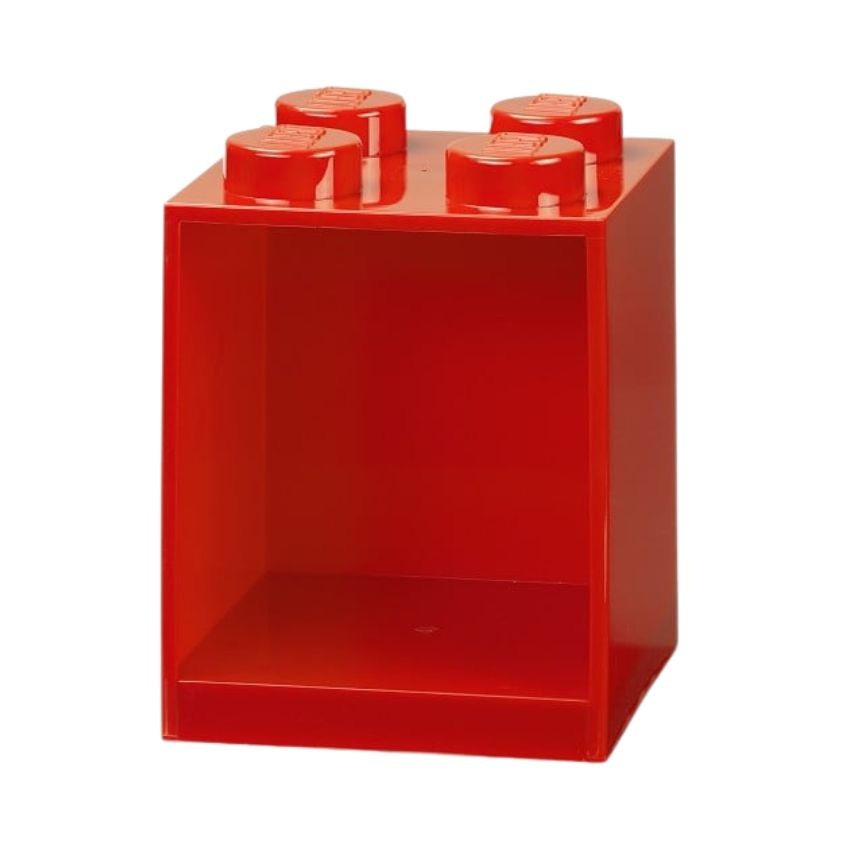 Červená nástěnná police LEGO® Storage 21