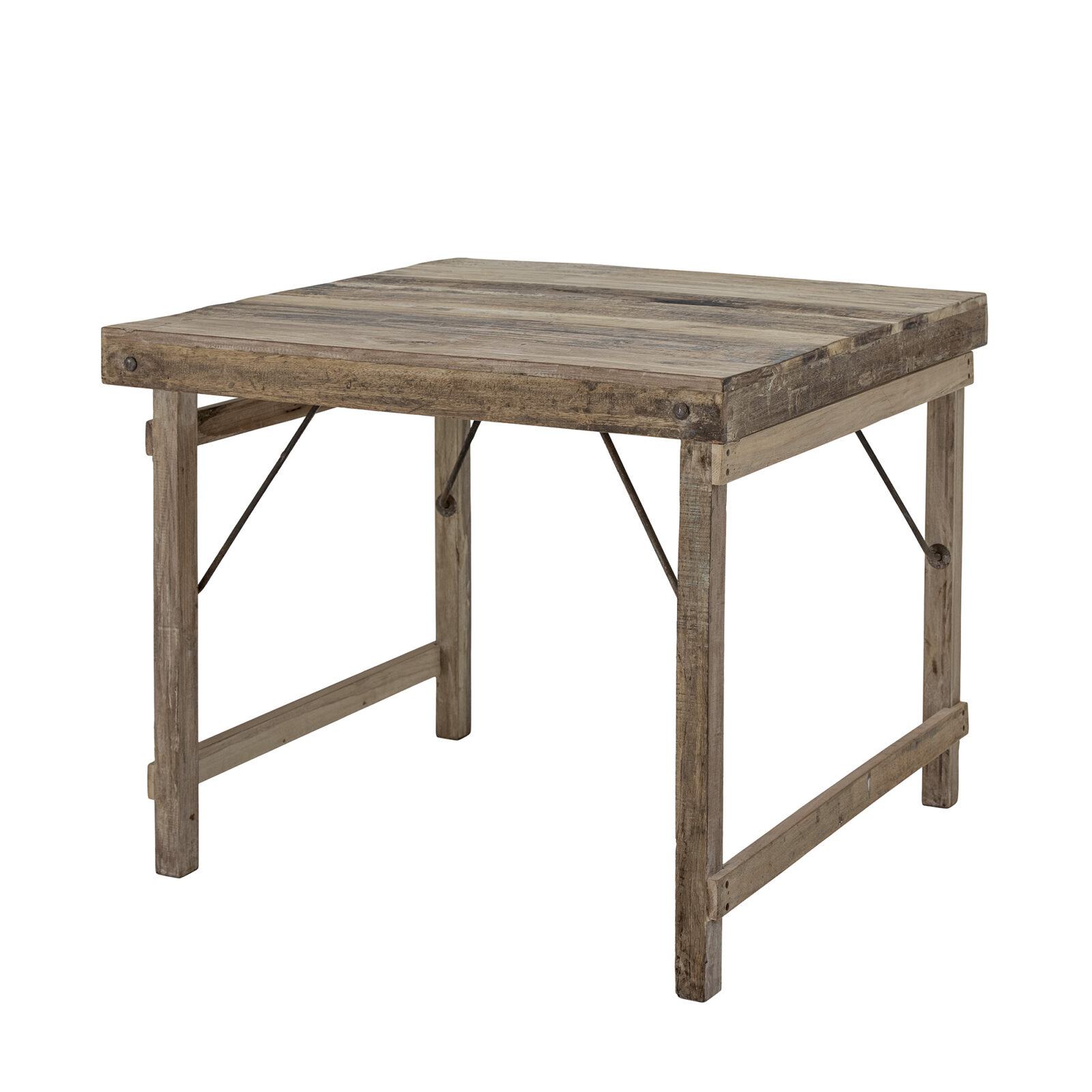 BLOOMINGVILLE Dřevěný jídelní stůl DALE hnědý