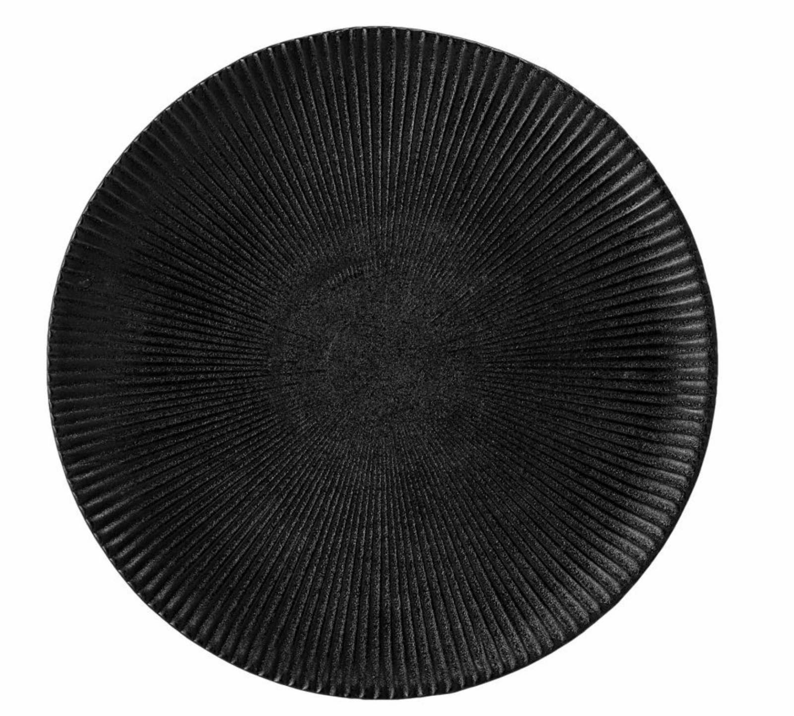 BLOOMINGVILLE Černý talíř NERI 23 cm