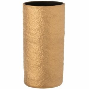 Zlatá keramická váza J-line