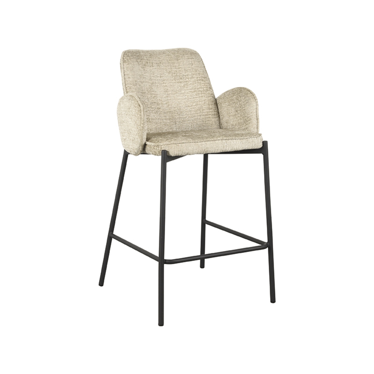 LABEL51 Barová židle JONI béžová 94cm