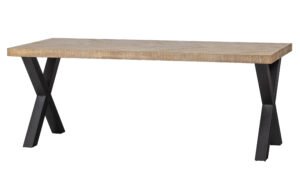 WOOOD jídelní stůl TABLO herringbone 200x90 cm nohy X