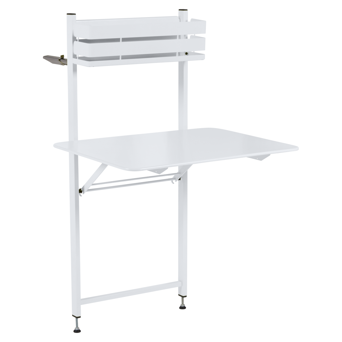 Bílý kovový balkonový stůl Fermob Bistro