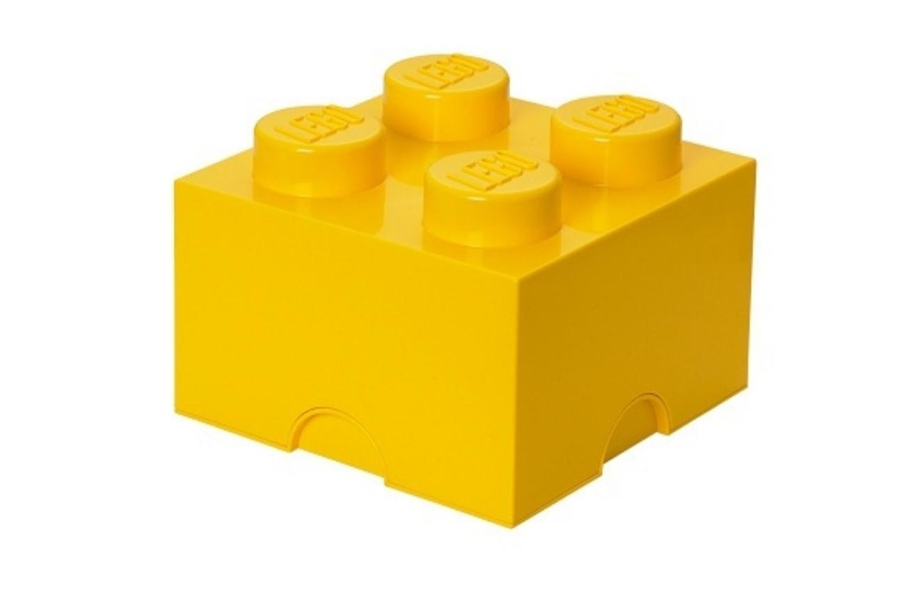 Žlutý úložný box LEGO® Smart 25