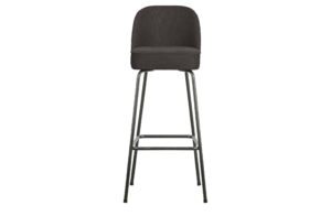 BePureHome Barová židle VOGUE tmavě šedá 80 cm