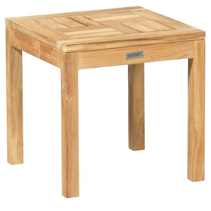 Hoorns Teakový zahradní stolek Jaite 45