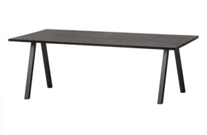 WOOOD jídelní stůl TABLO dub 160x90 cm černý