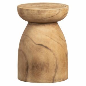 Hoorns Masivní dřevěná stolička Kacy