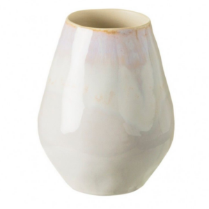 Bílá kameninová váza COSTA NOVA