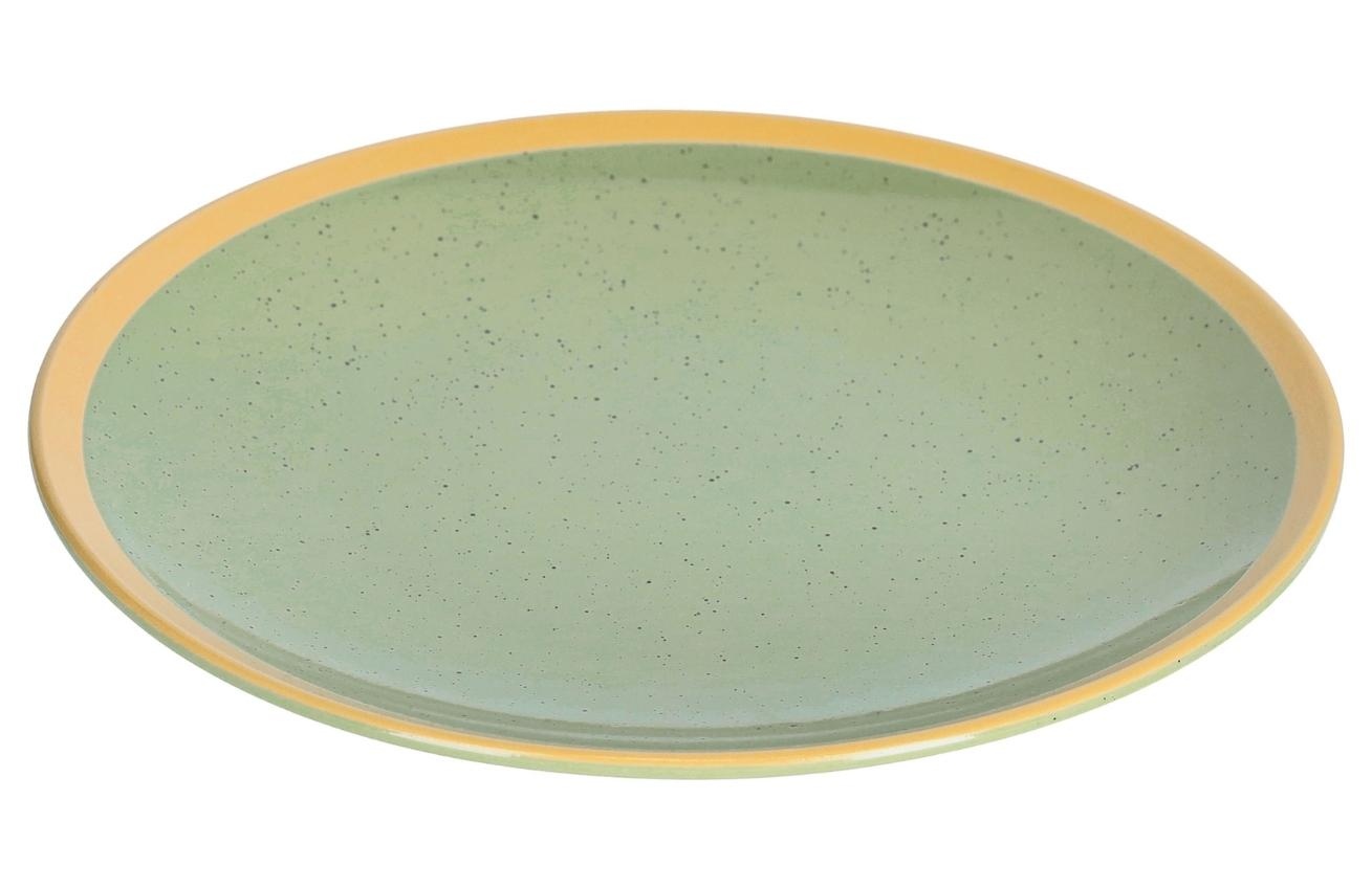 Světle zelený keramický talíř Kave Home