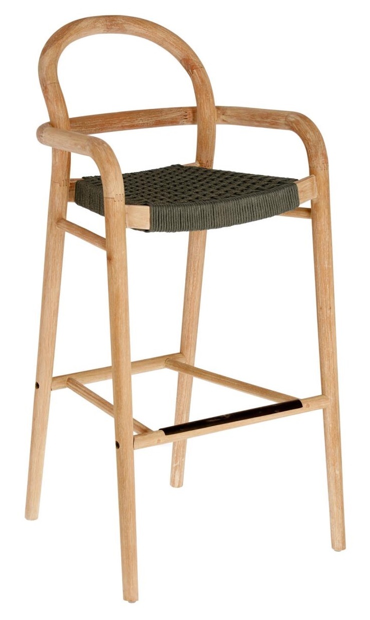 Dřevěná barová židle Kave Home Sheryl 79