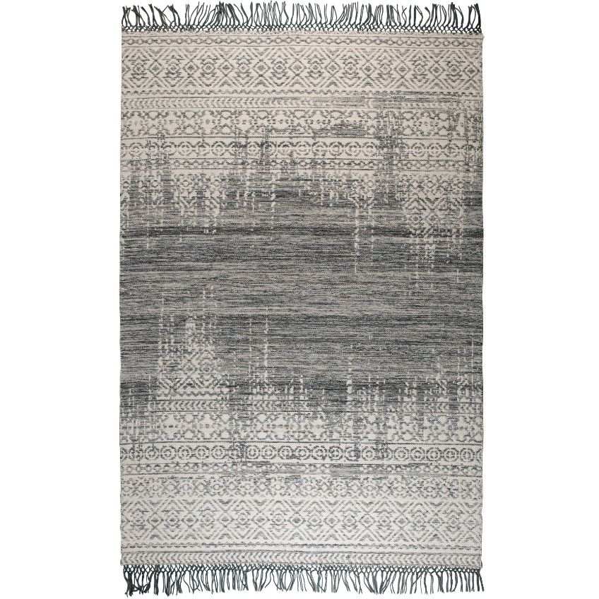 White Label Ručně tkaný šedo béžový koberec WLL