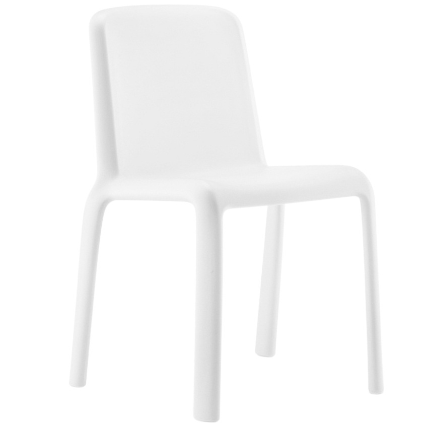 Pedrali Dětská bílá plastová židle