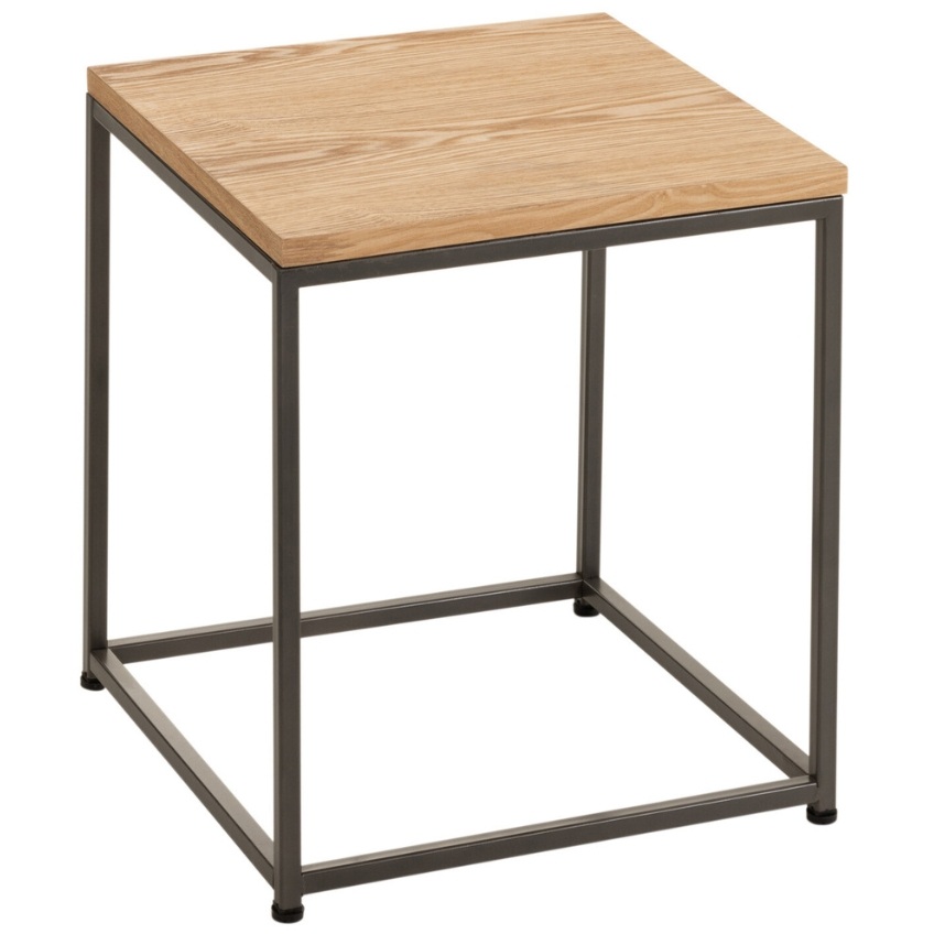 Dřevěný odkládací stolek J-line Élio 40
