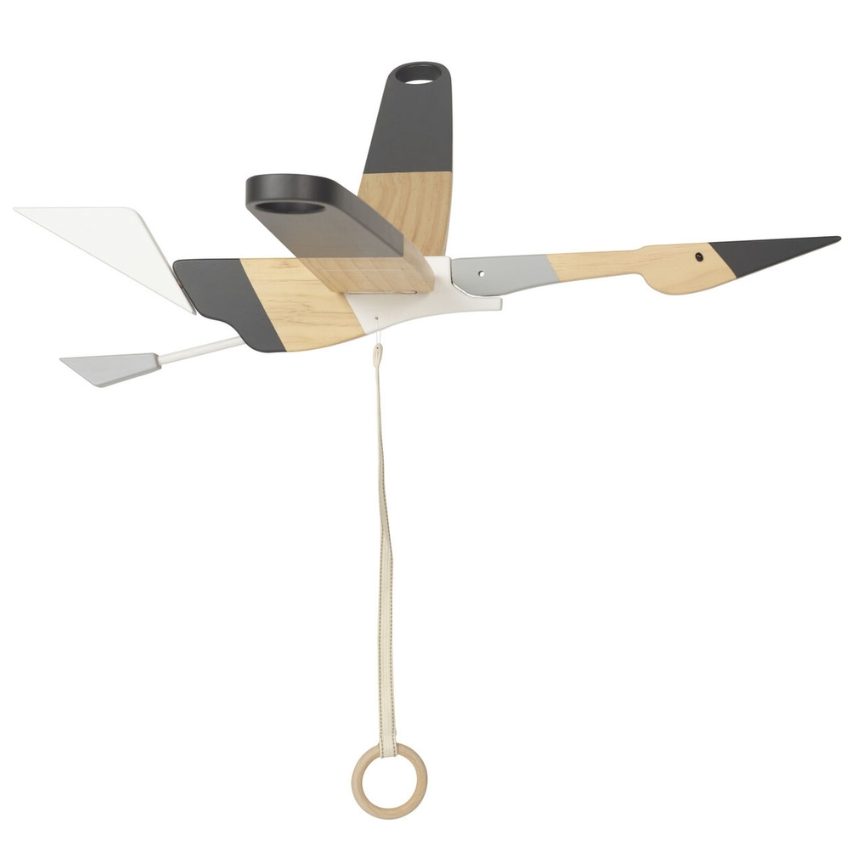 Dřevěná závěsná dekorace letící racek Quax Seagull