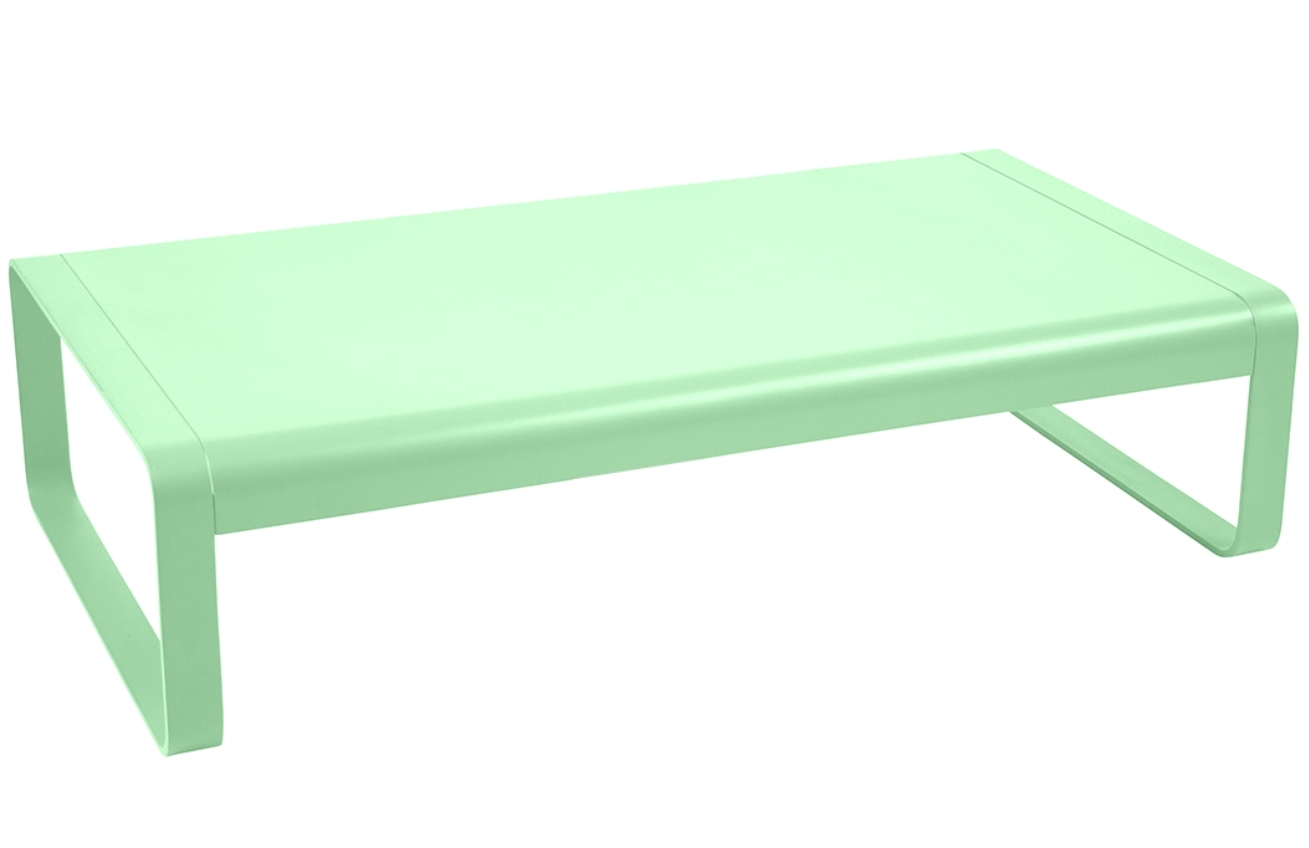 Opálově zelený hliníkový zahradní konferenční stolek Fermob