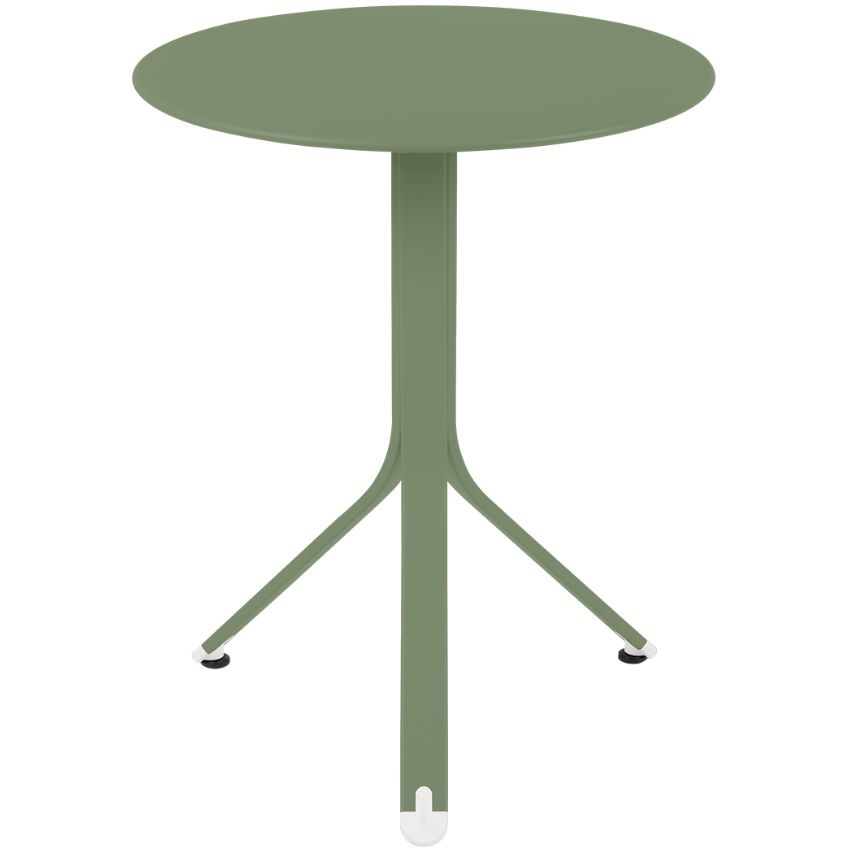 Kaktusově zelený kovový stůl Fermob Rest'O